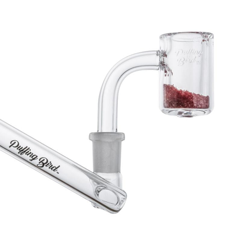 Thermochromic Banger Red Glass - By Puffing Bird