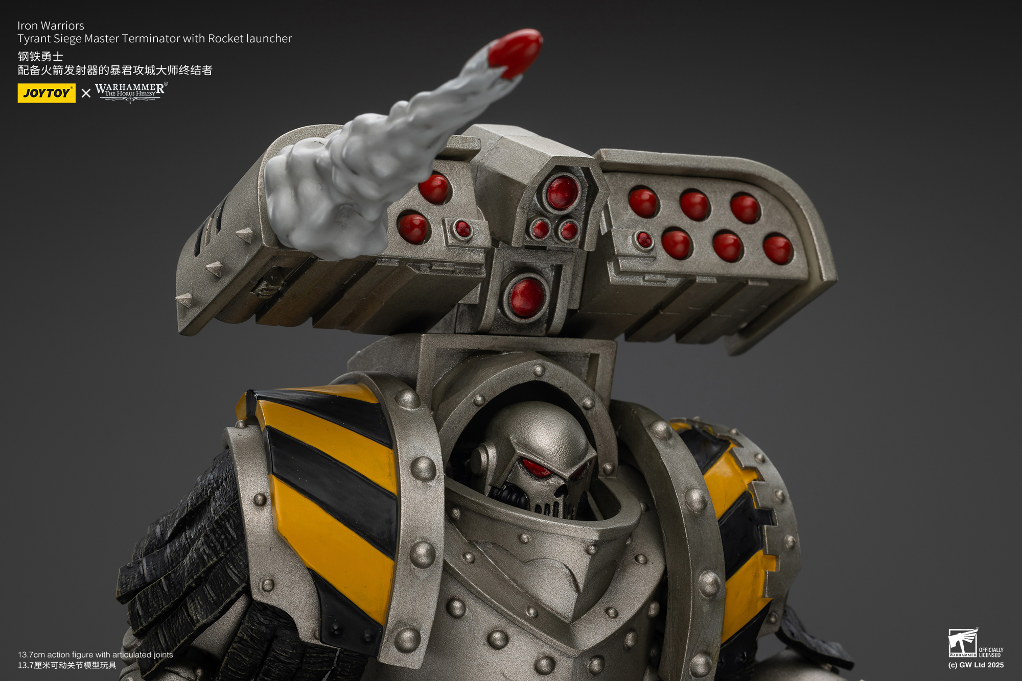 JOYTOY Warhammer The Horus Heresy 1:18 lron Warriors Tyrant Siege Terminator - JOYTOY WORLD