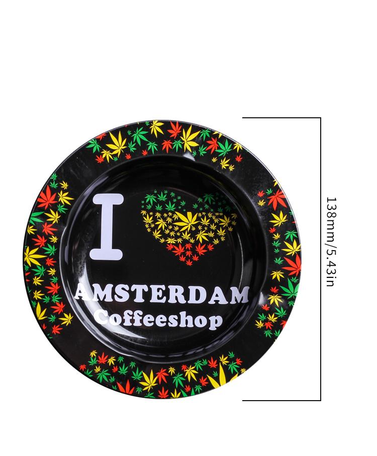 2in1 Creative Tobacco Ashtray Rolling Tray