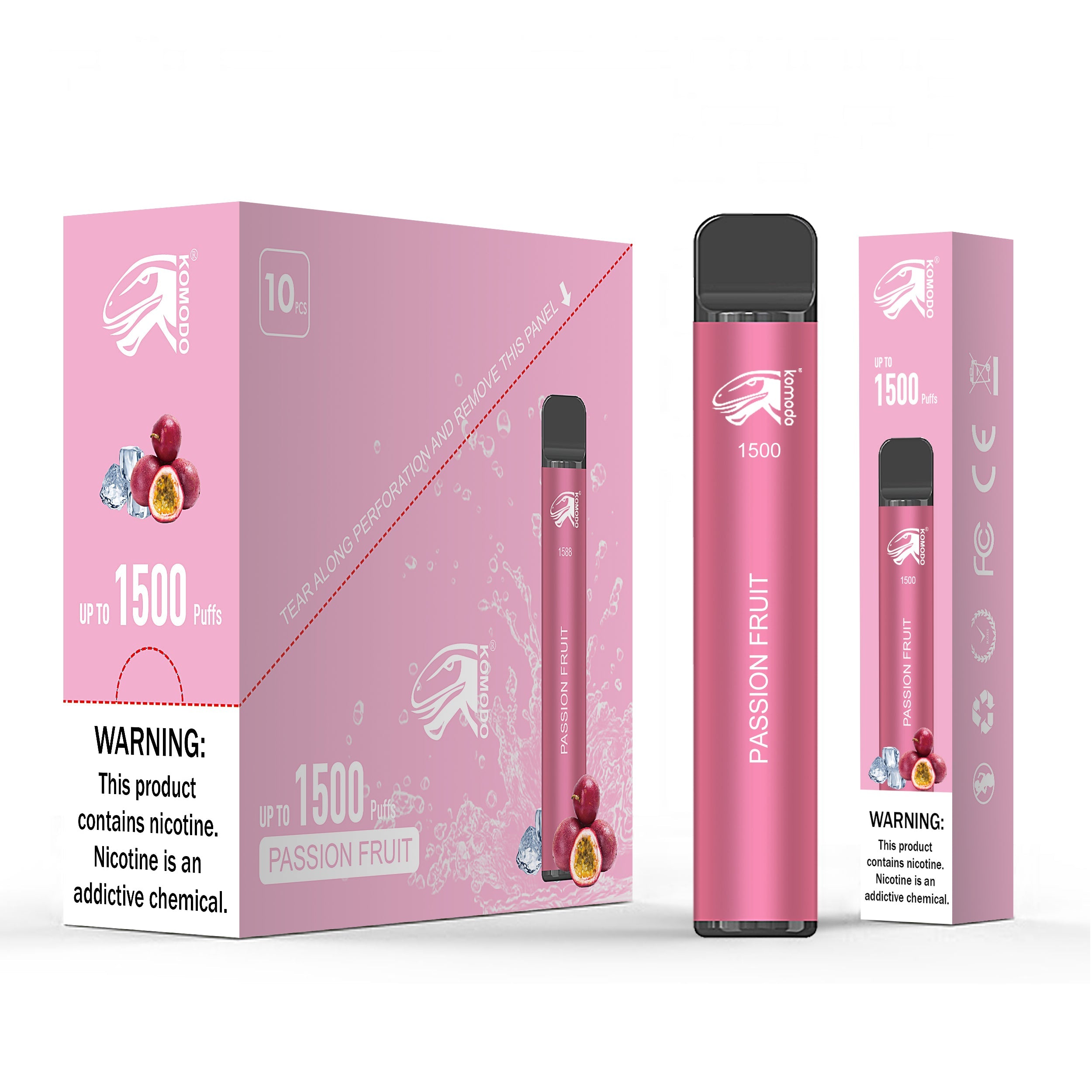 Komodo C18 Vape Pen 1500Puffs