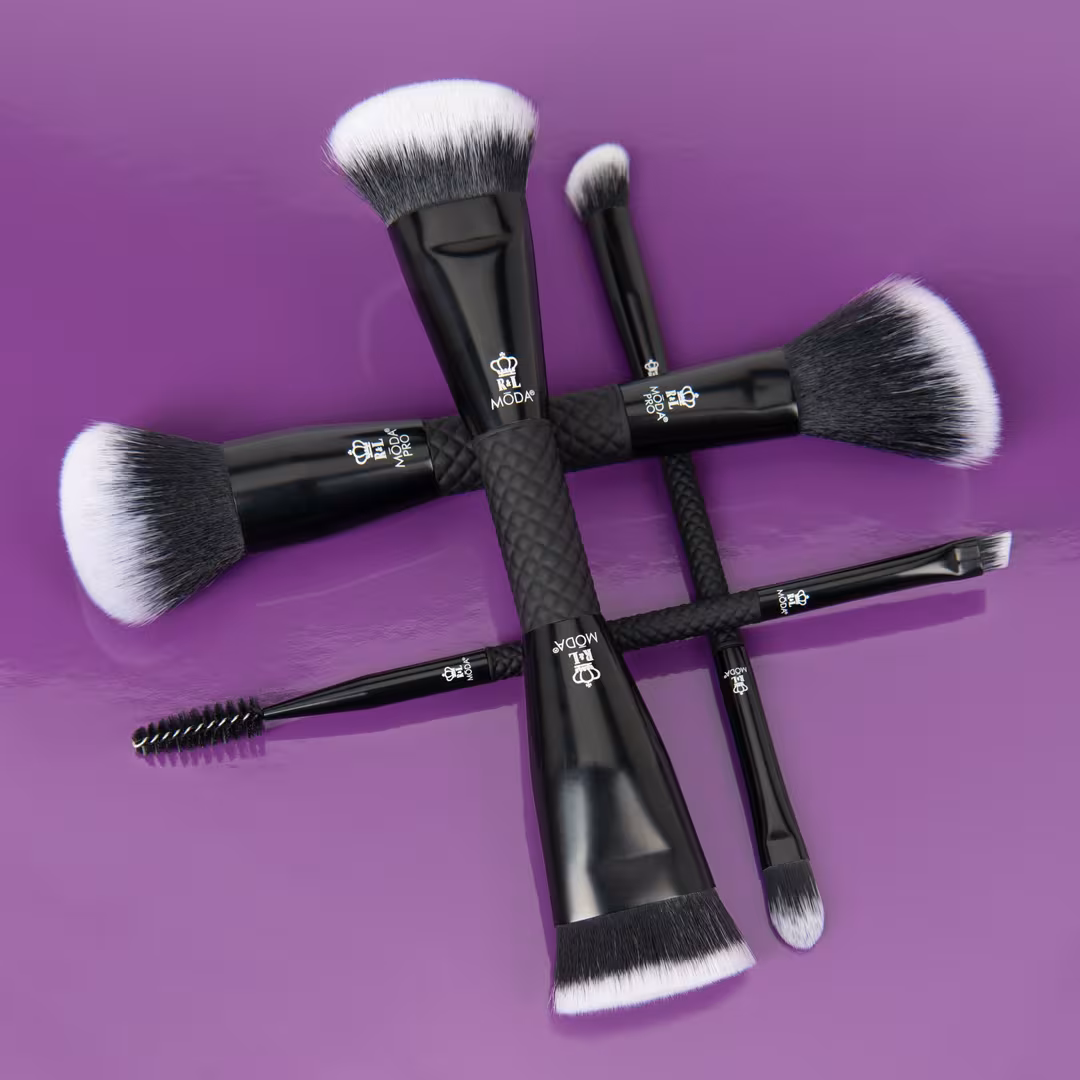 MŌDA  Pro Dual-Ended Capsule Makeup Brush Kit