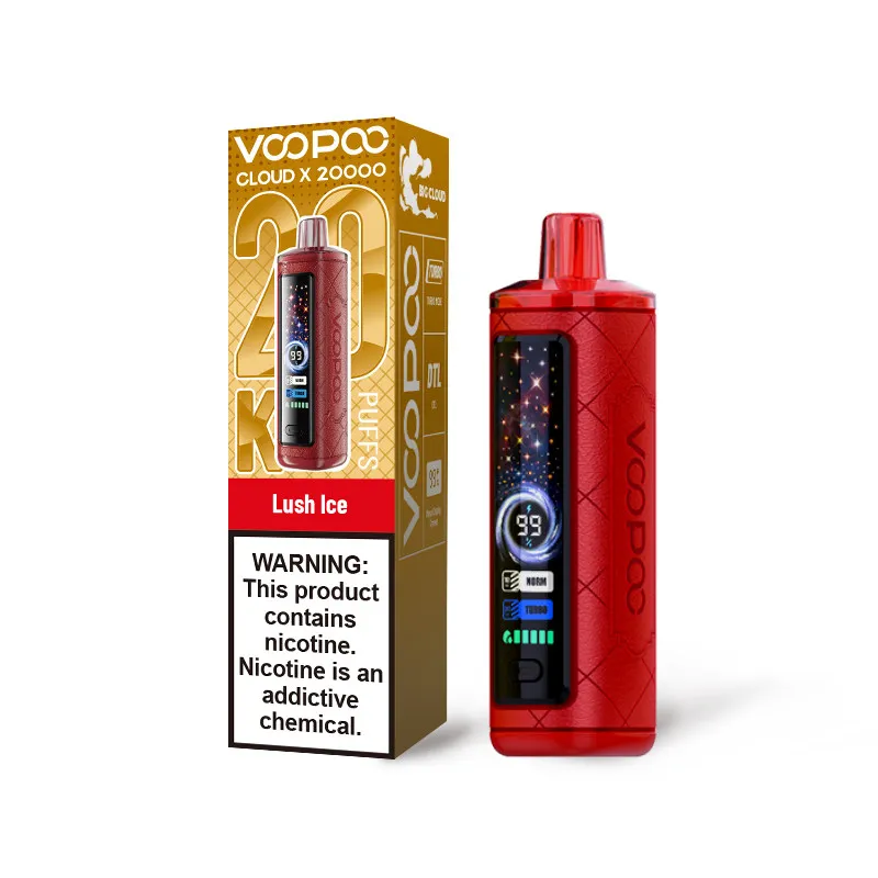VOOPOO Cloud X 20K Shisha Vape Kit 6mg 900mAh 25ml