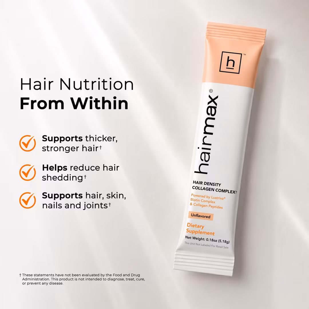 Hairmax  Density Collagen Complex + Lustriva Biotin