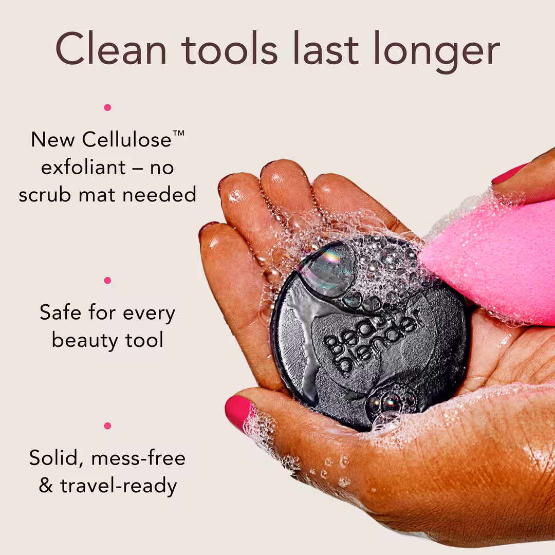 beautyblender  Blendercleanser Tool Scrub Charcoal Hand, Sponge & Brush Cleanser