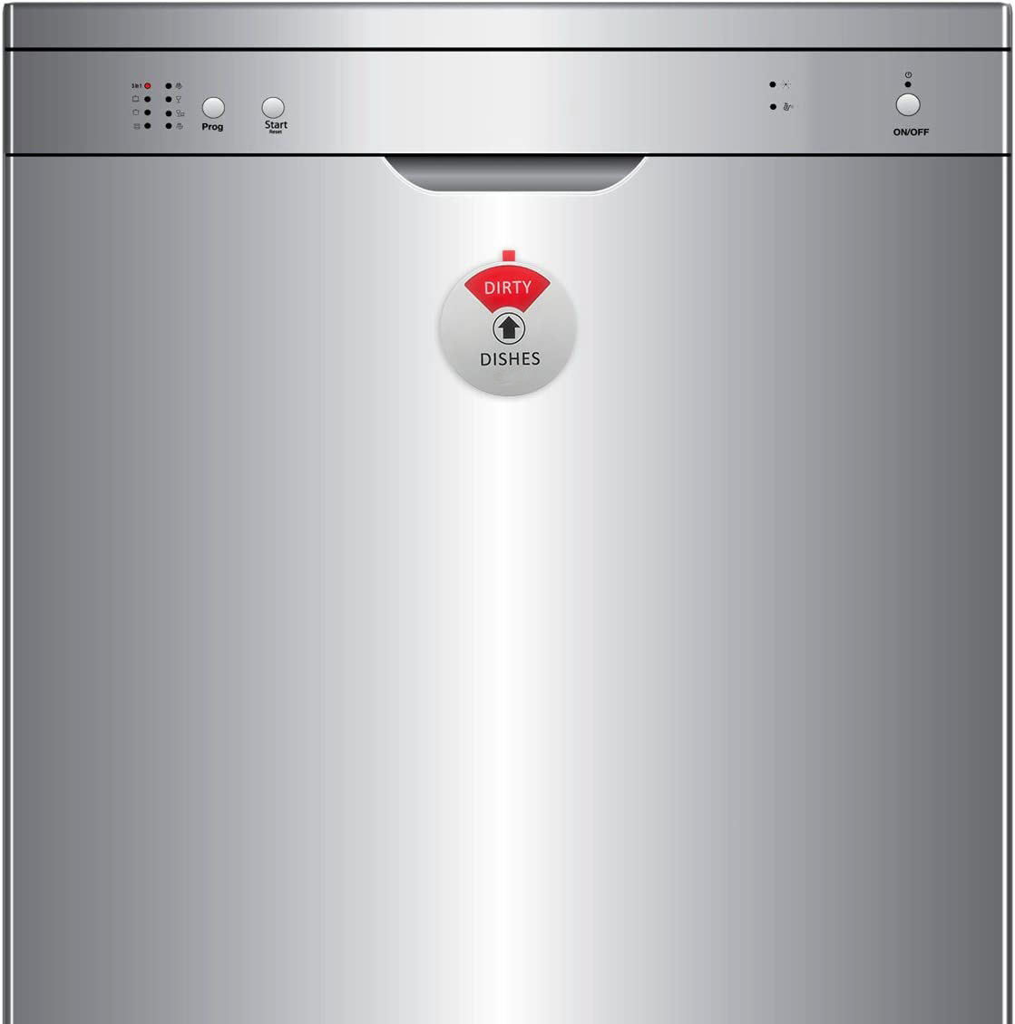 Acrylic dishwasher refrigerator magnet sign dirty clean magnetic dishwasher sign