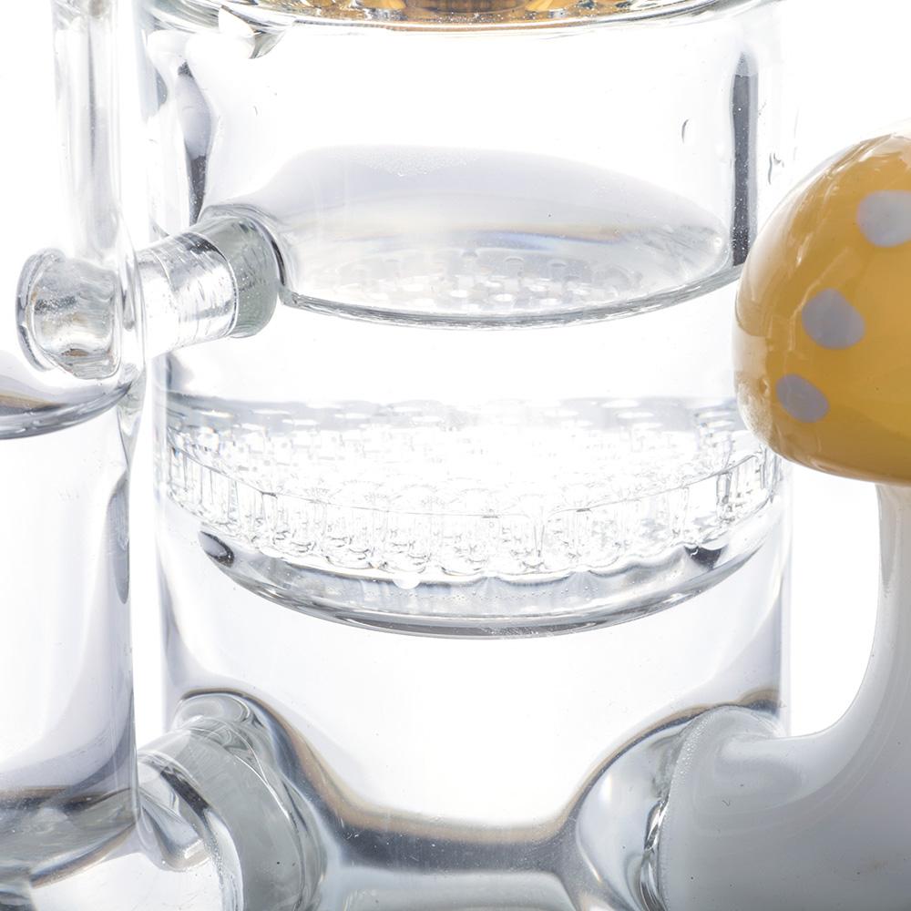 10 Mushroom Honeycomb Dab Rig