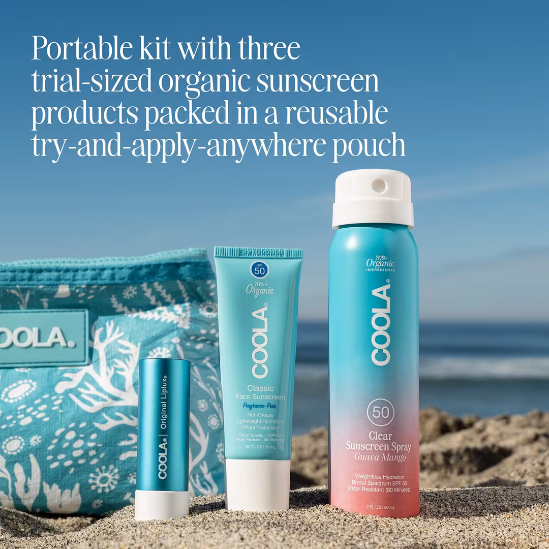 COOLA  Classic Organic Suncare Travel Set