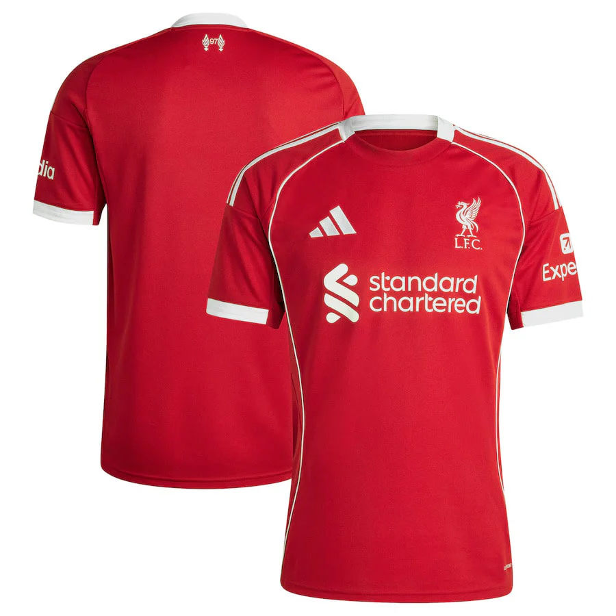 Liverpool Home Jersey Men 2025 2026 Red