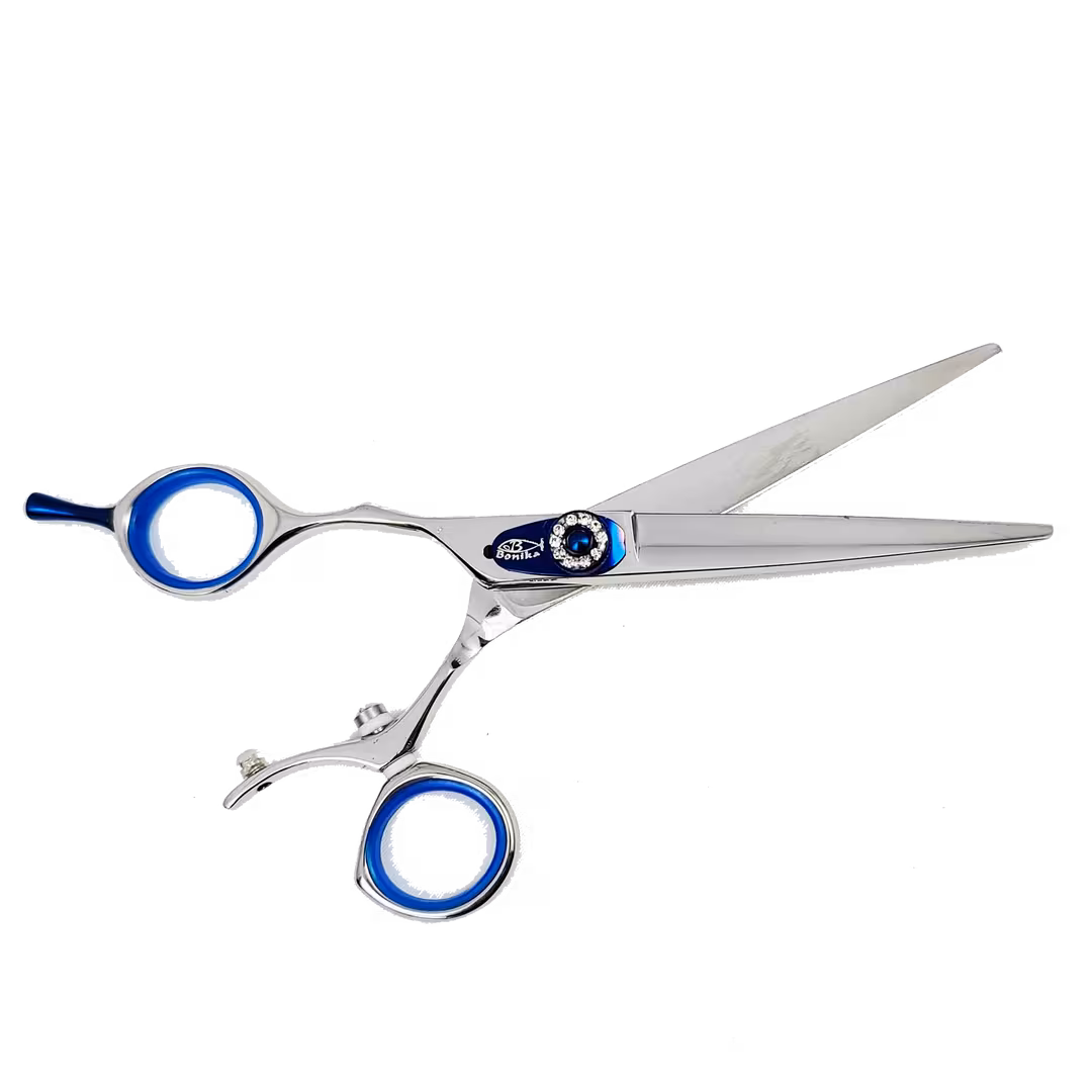 Bonika Shears  Silk Twisters Left-Handed Swivel Thumb Scissors