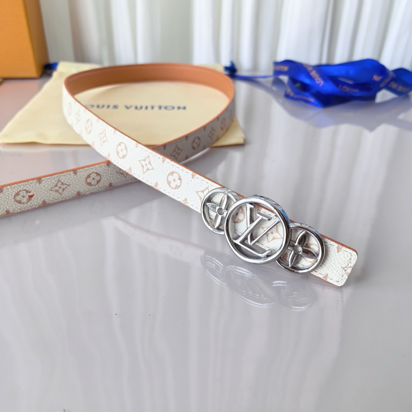 LV S-Lock 20mm Reversible Belt Monogram