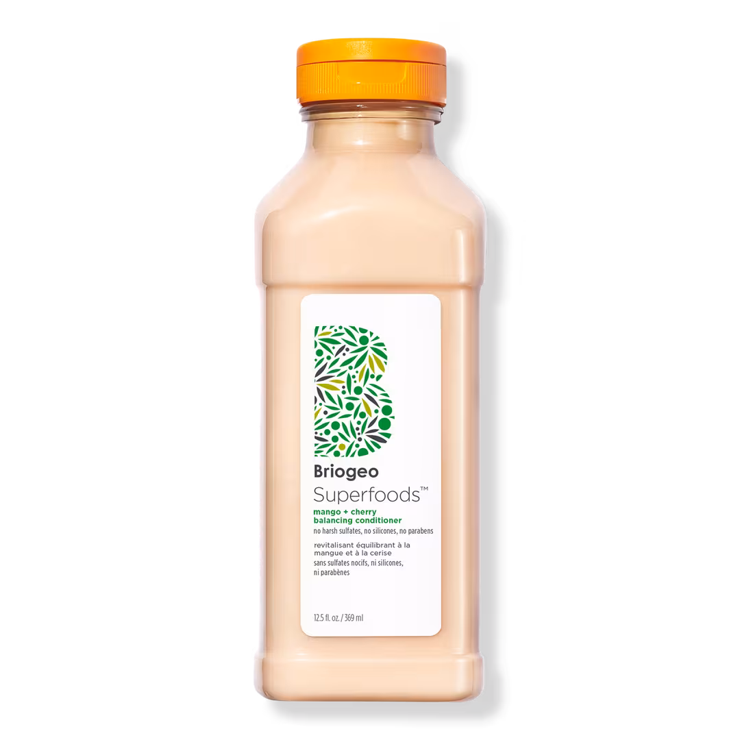 Briogeo  Superfoods Mango + Cherry Oil Control & Balancing Conditioner