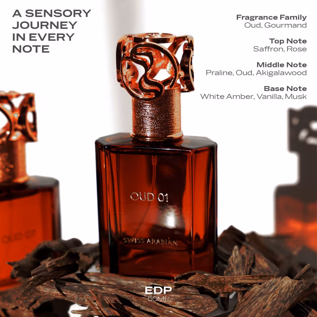 Swiss Arabian  Oud 01 Extrait De Parfum