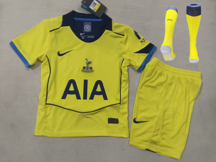25/26 Tottenham Hotspur Third Stadium Kids (With Socks)