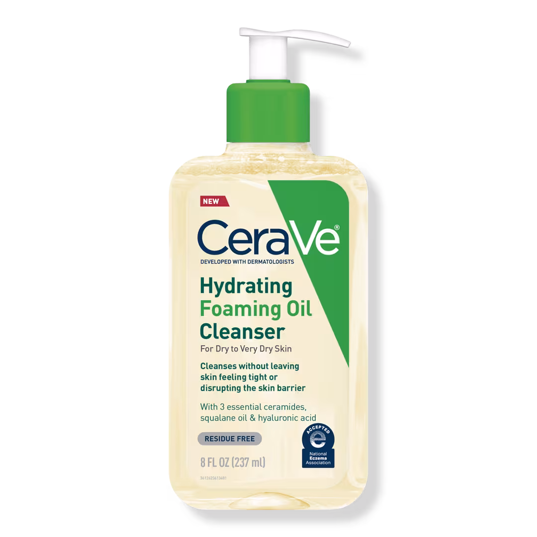 CeraVe  Hydrating Foaming Oil Cleanser