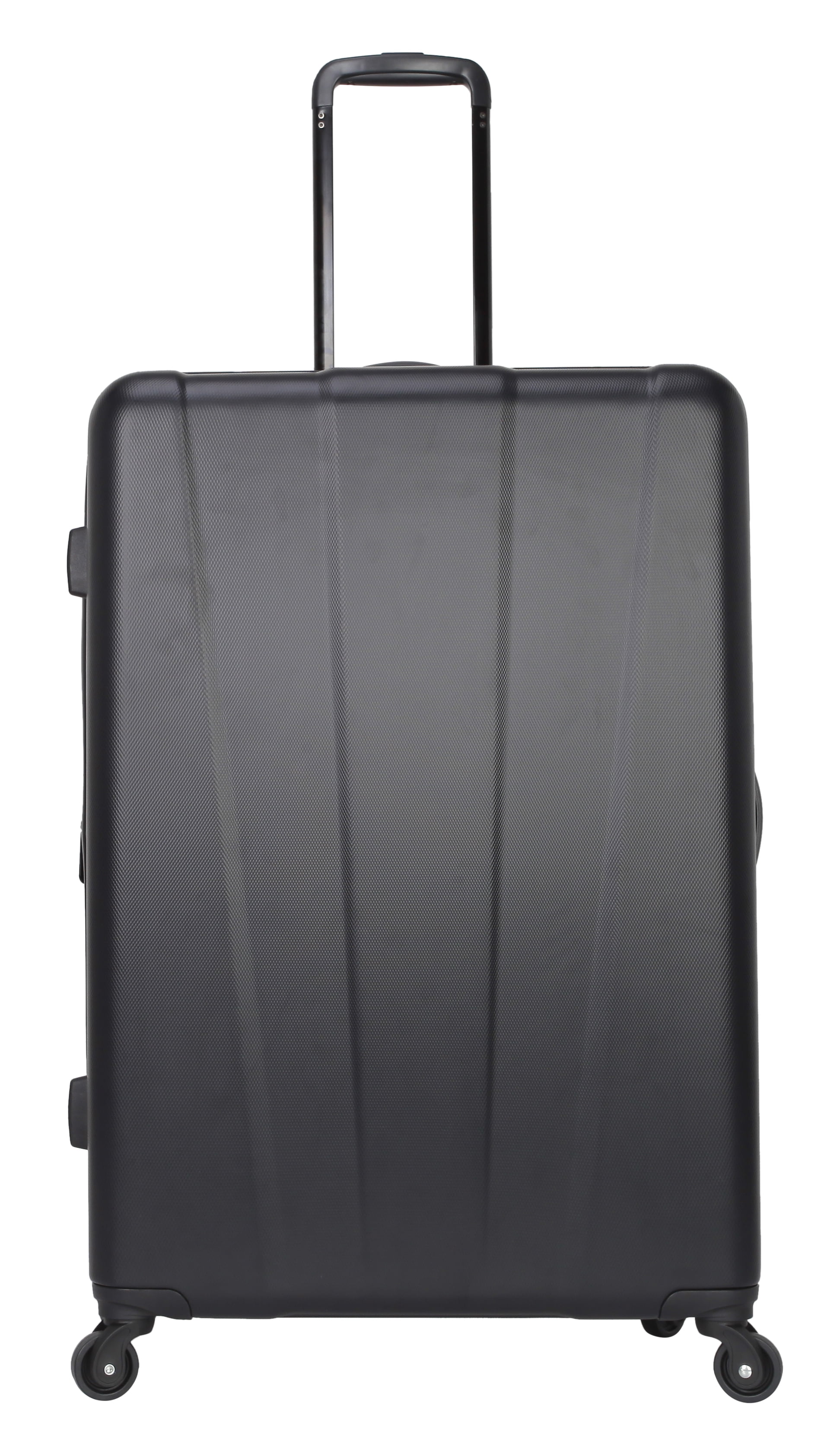 Protege 3 Piece Traveling Hardside Value Luggage Set, Black, Includes a 28" Checked Luggage, 20 inch Carry-On Luggage and 18 inch Duffel