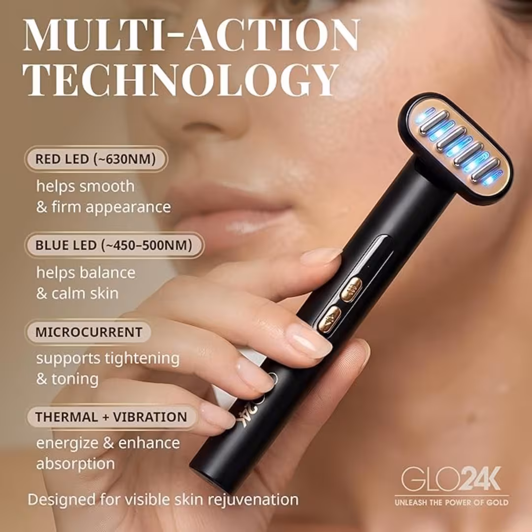 Glo24k  6-in-1 Beauty Therapy Wand