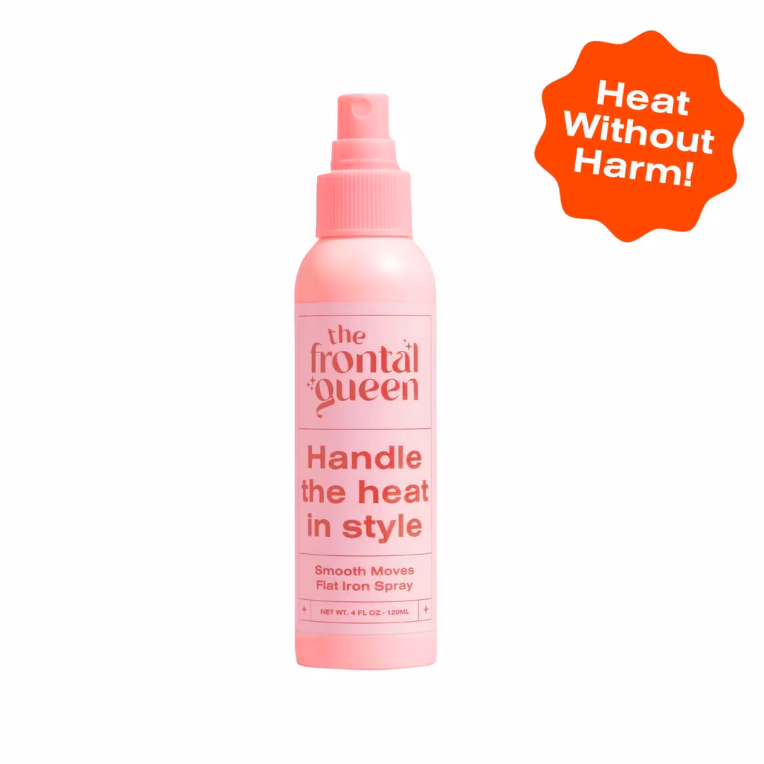 The Frontal Queen  Smooth Moves Flat Iron Spray Heat Protectant