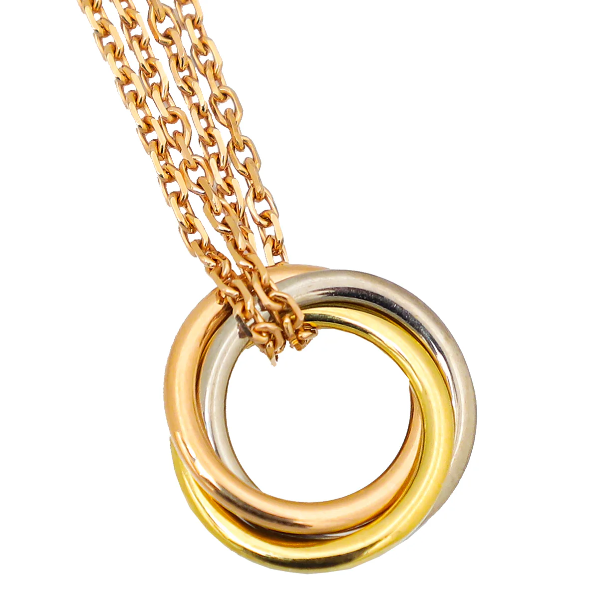 Cartier 18K Trinity Necklace