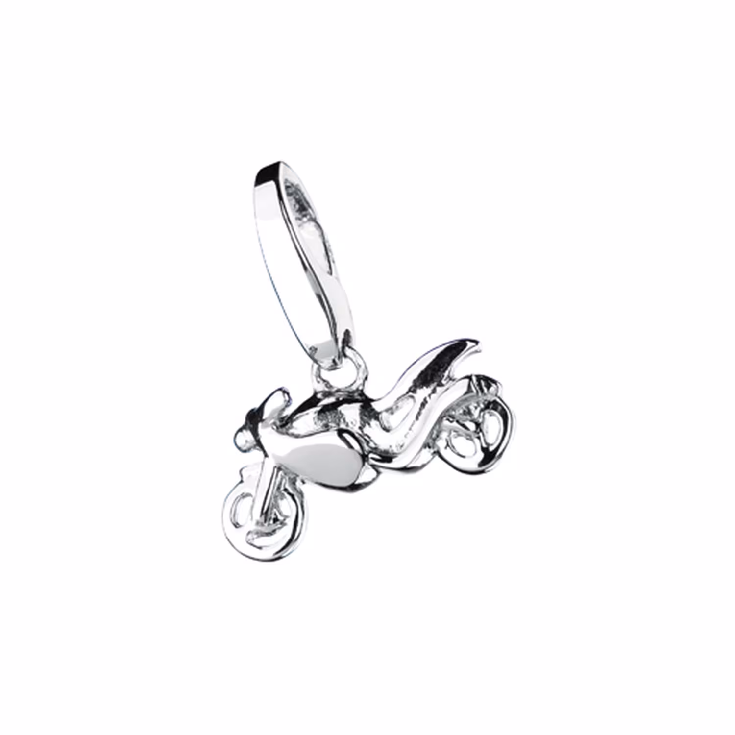 Charm Motorrad, Silber 925