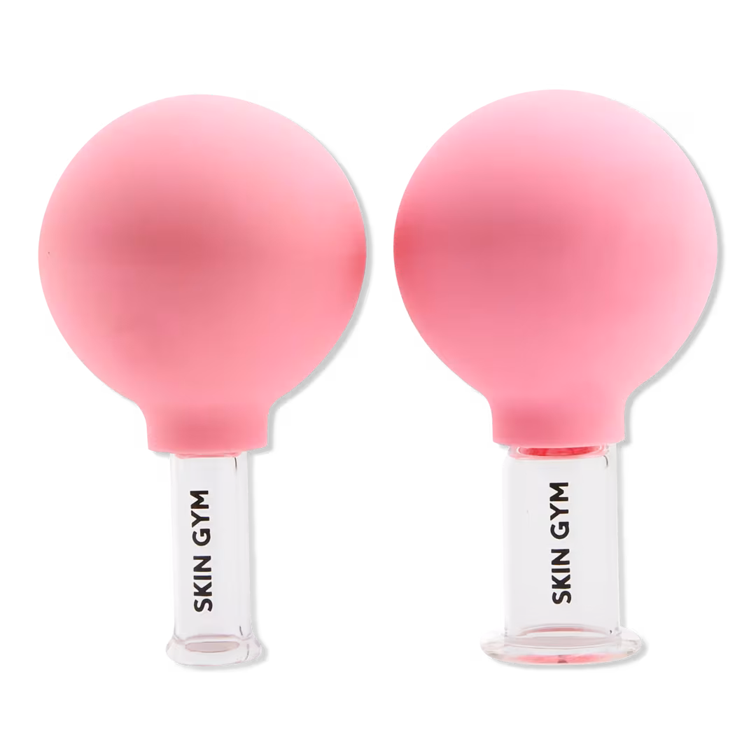 Skin Gym  Glowy Glass Face Cupping Set