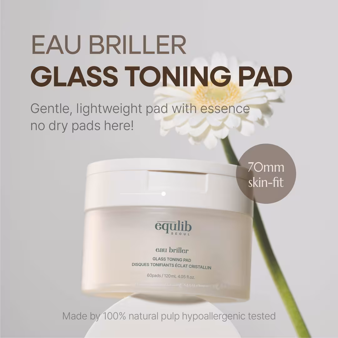 Equlib  Eau Briller Glass Toning Pad
