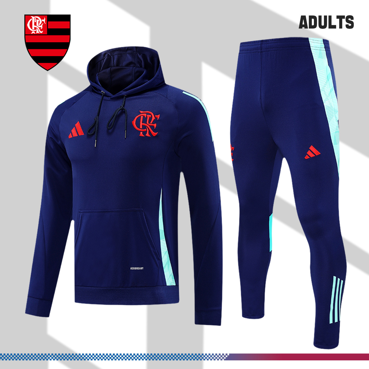 2025/2026 Flamengo Adult Long Sleeve Hood Kit