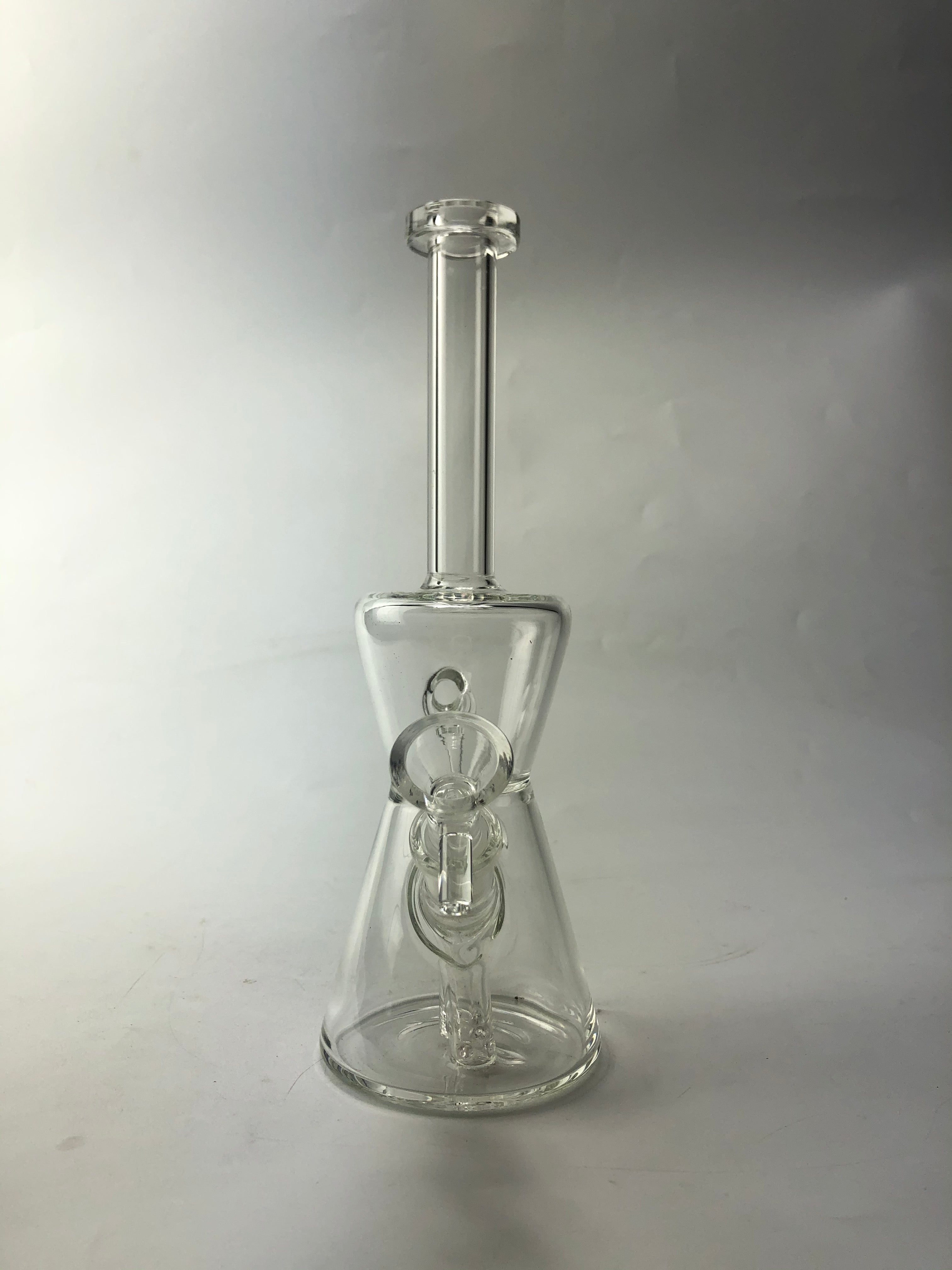 9 Glass Recycler Dab Rig