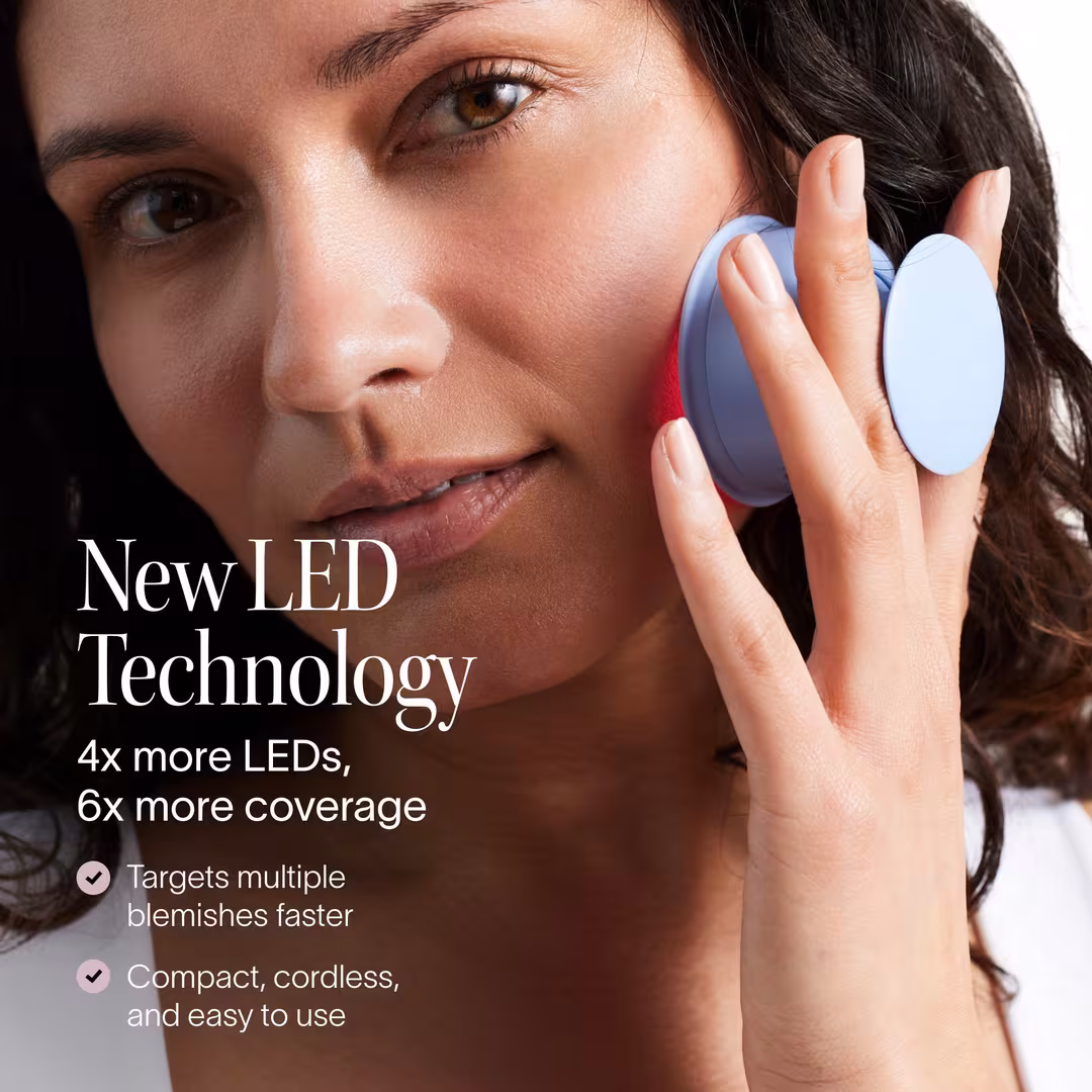 Solawave  Bye Acne: 3-Minute Blue + Red Light Therapy Acne Treatment
