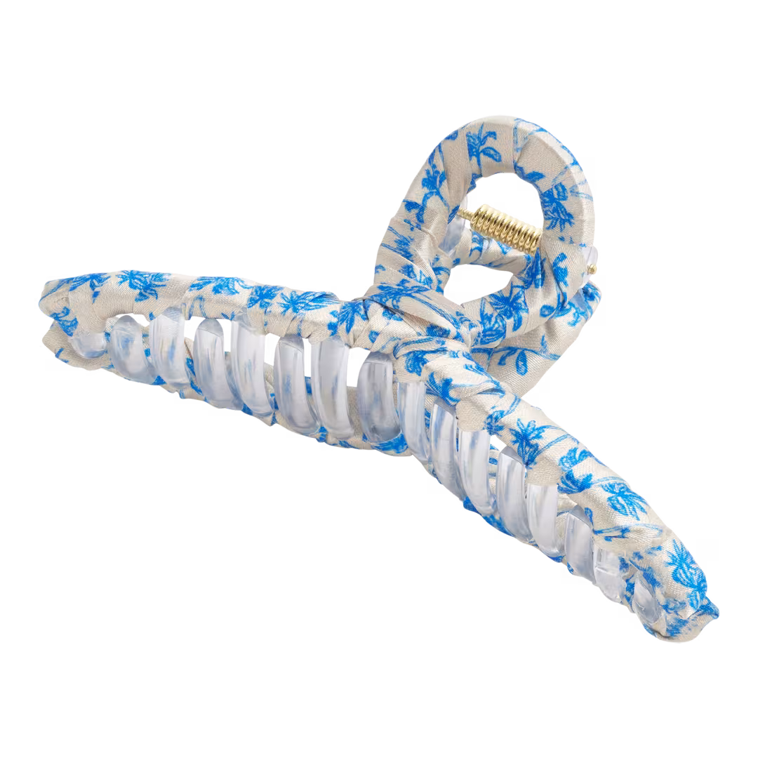 Product-obsessed  Satin Wrapped Claw Clip