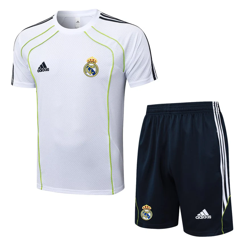 Real Madrid Jersey Shorts Set Men 2025 2026 White