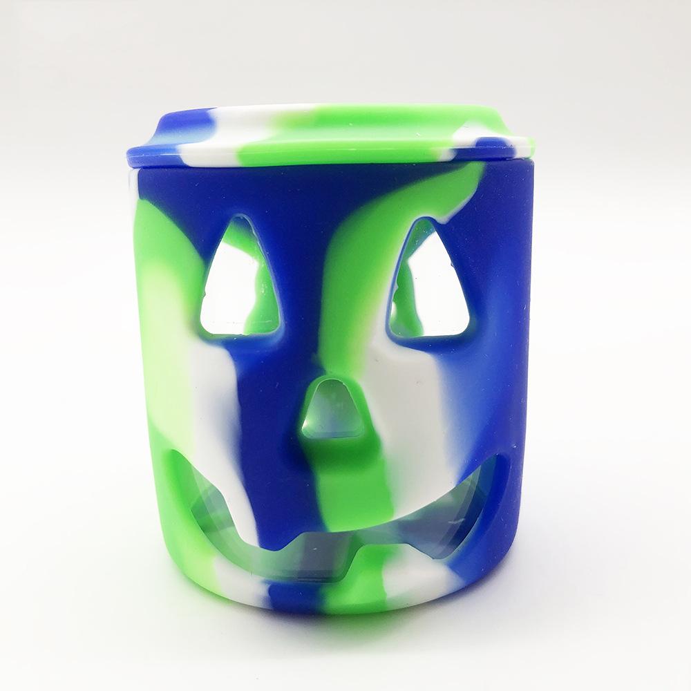 Silicone&Glass Stash Jar