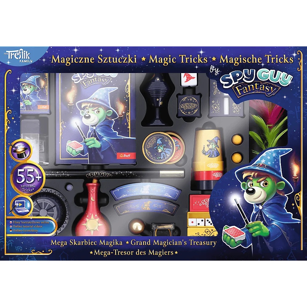 Zestaw Magiczne Sztuczki By Spy Guy Fantasy, Mega Skarbiec Magika