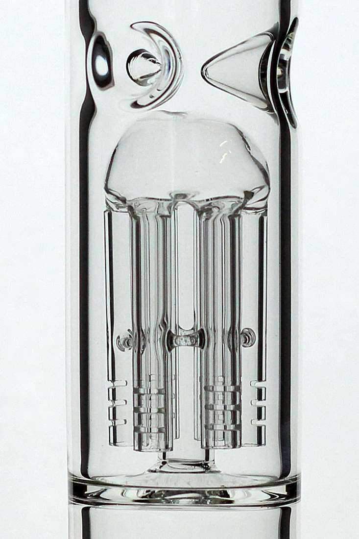 18 volcano 6 arms glass water bong