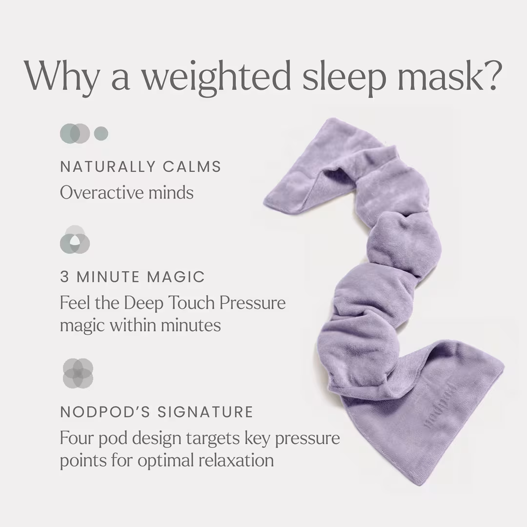Nodpod  Weighted Blanket For Your Eyes