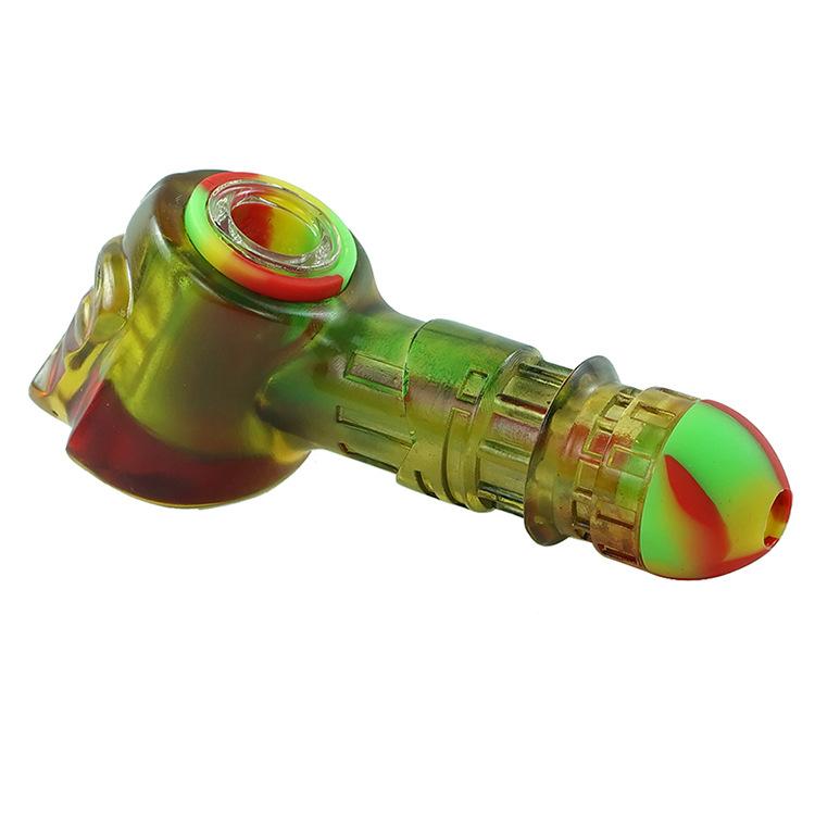 Samurai Resin Silicone Pot Pipe