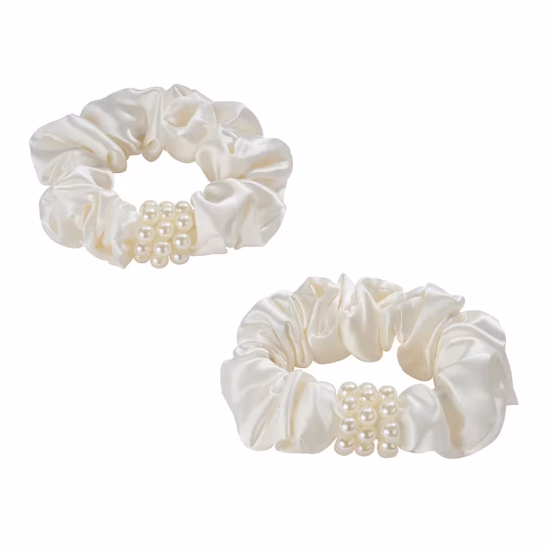 Blissy  Petite Pearl Scrunchies