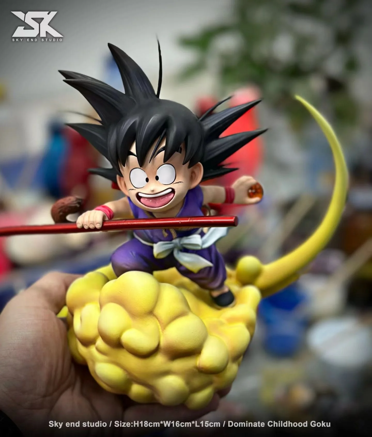 Sky End Studio - Dragon Ball Nimbus Cloud Kid Goku | 龙珠 筋斗云小悟空
