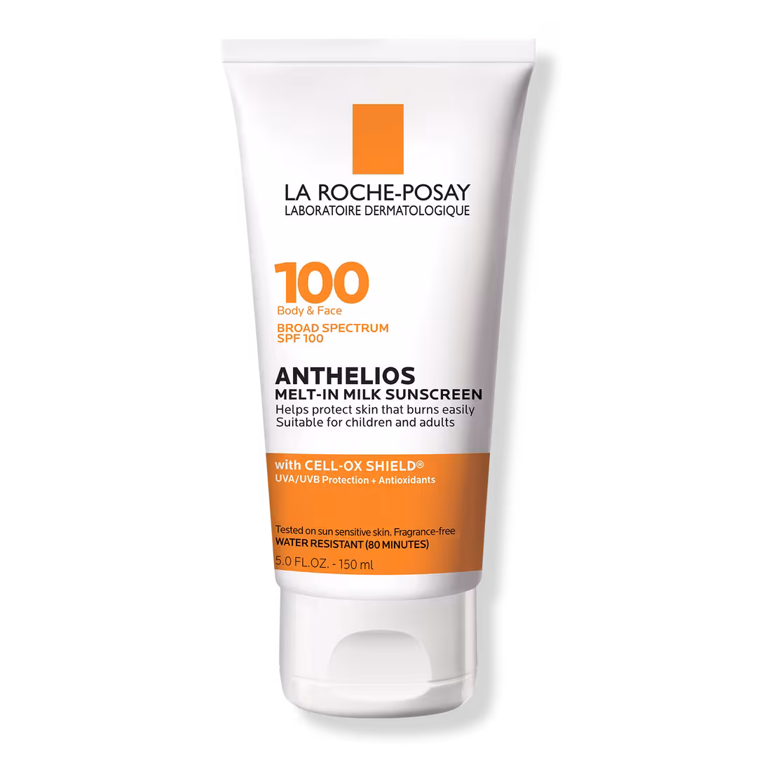 La Roche-Posay  Anthelios Melt-in Milk Body & Face Sunscreen Lotion SPF 100