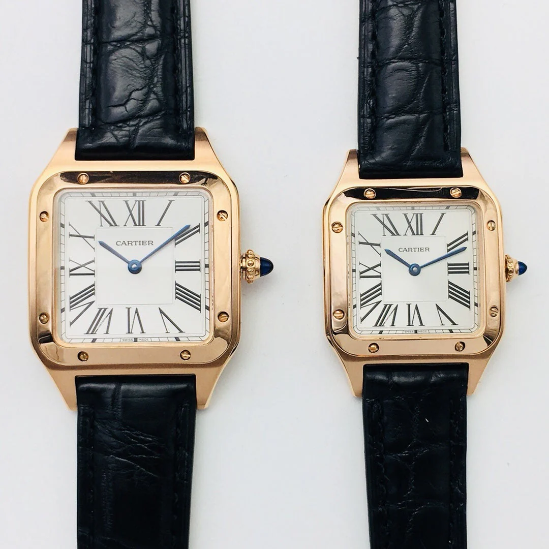 Cartier Watch SANTOS DUMONT QUARTZ GOLD CASE