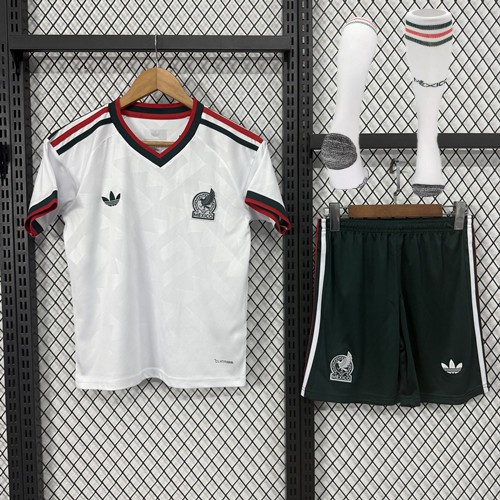 2026 Mexico Kids/Adult Set away (With Socks)