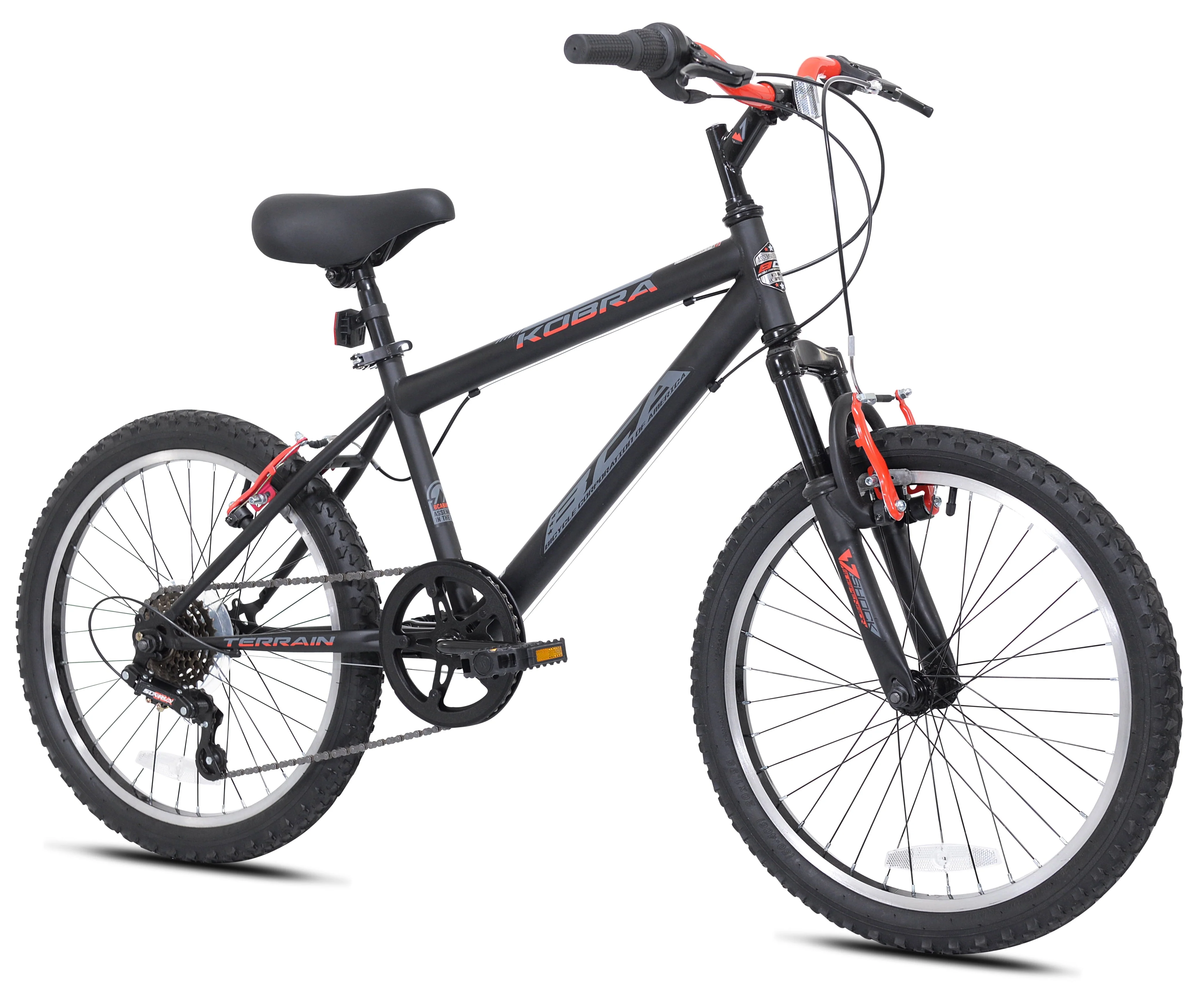 Kent 20" Boys Kobra Mountain Child Bicycle, Black