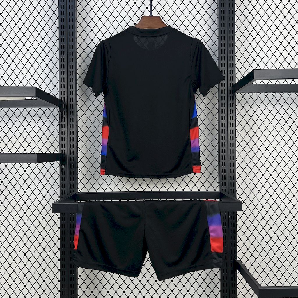 2025/2026 England Away Kids Football Shirt （Kids Kit socks)