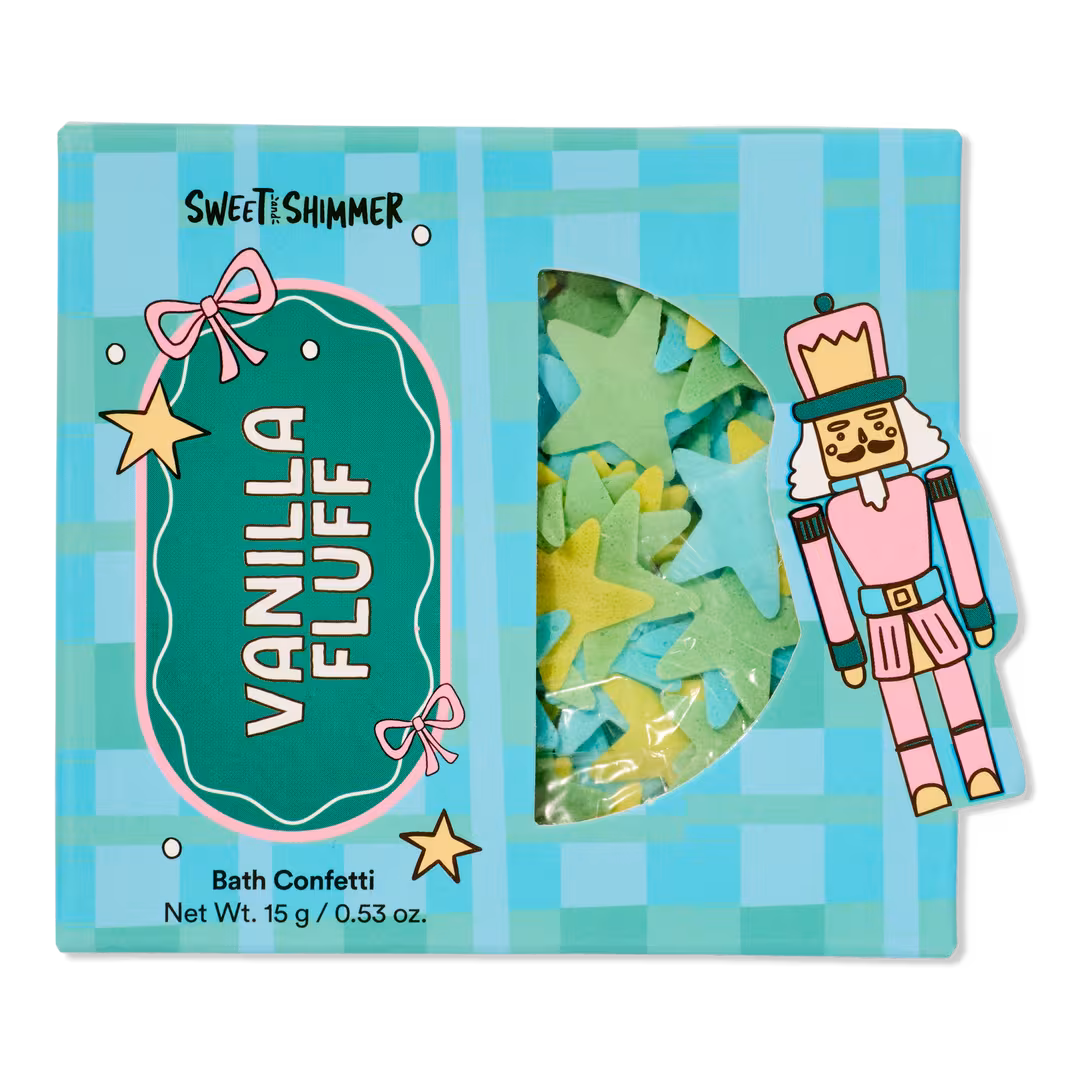 Sweet & Shimmer  Vanilla Fluff Bath Confetti