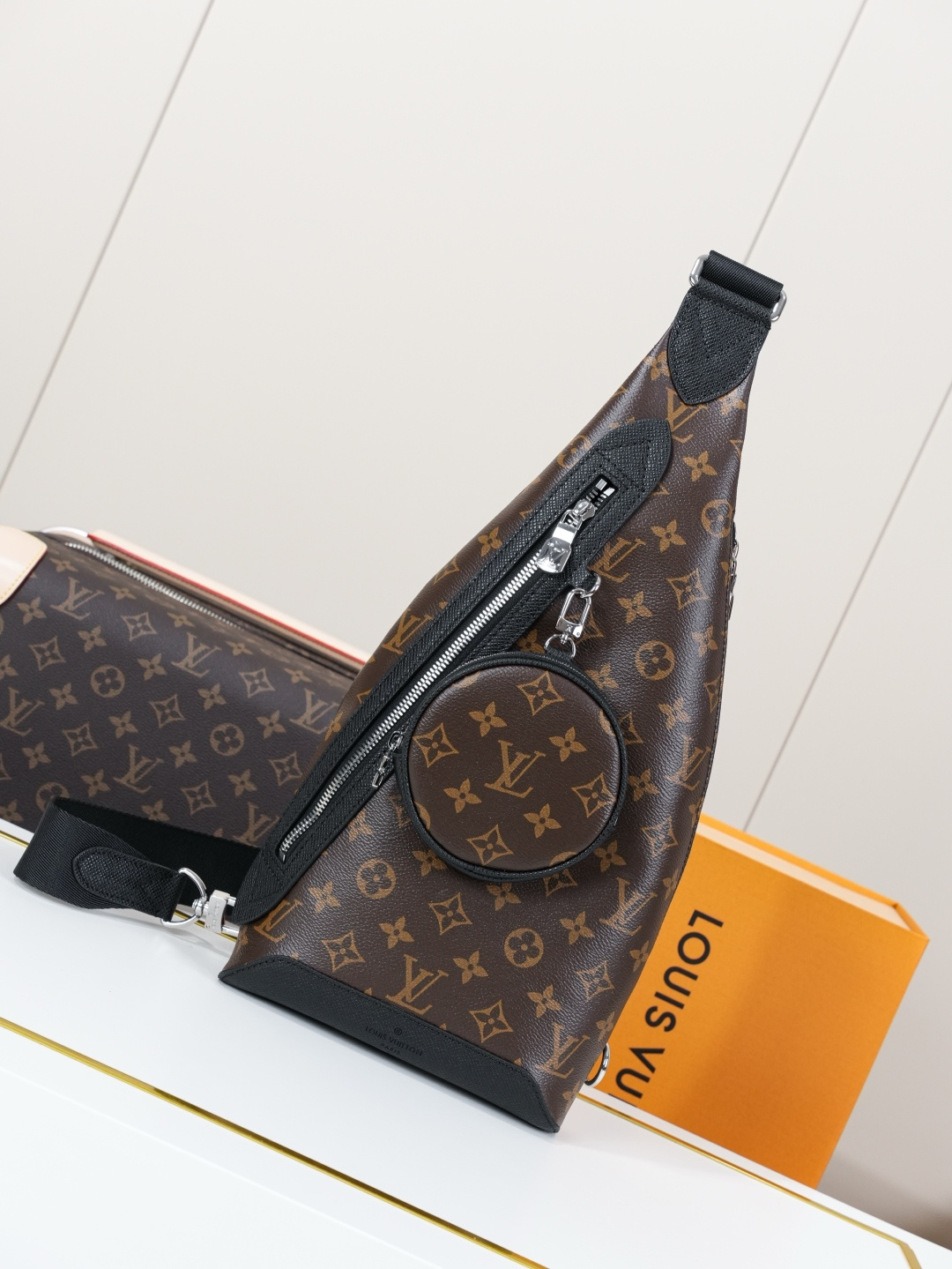 LV new Monogram canvas waist bag