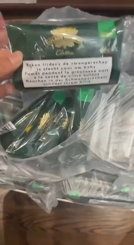 Golden Virginia Green Hand Rolling Tobacco 50Gx5 Packs