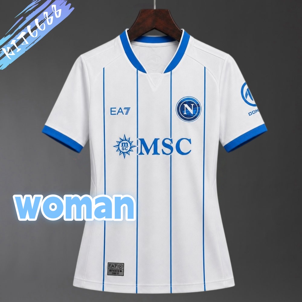 2026/2027 Napoli Away Special  Football Shirt (woman）