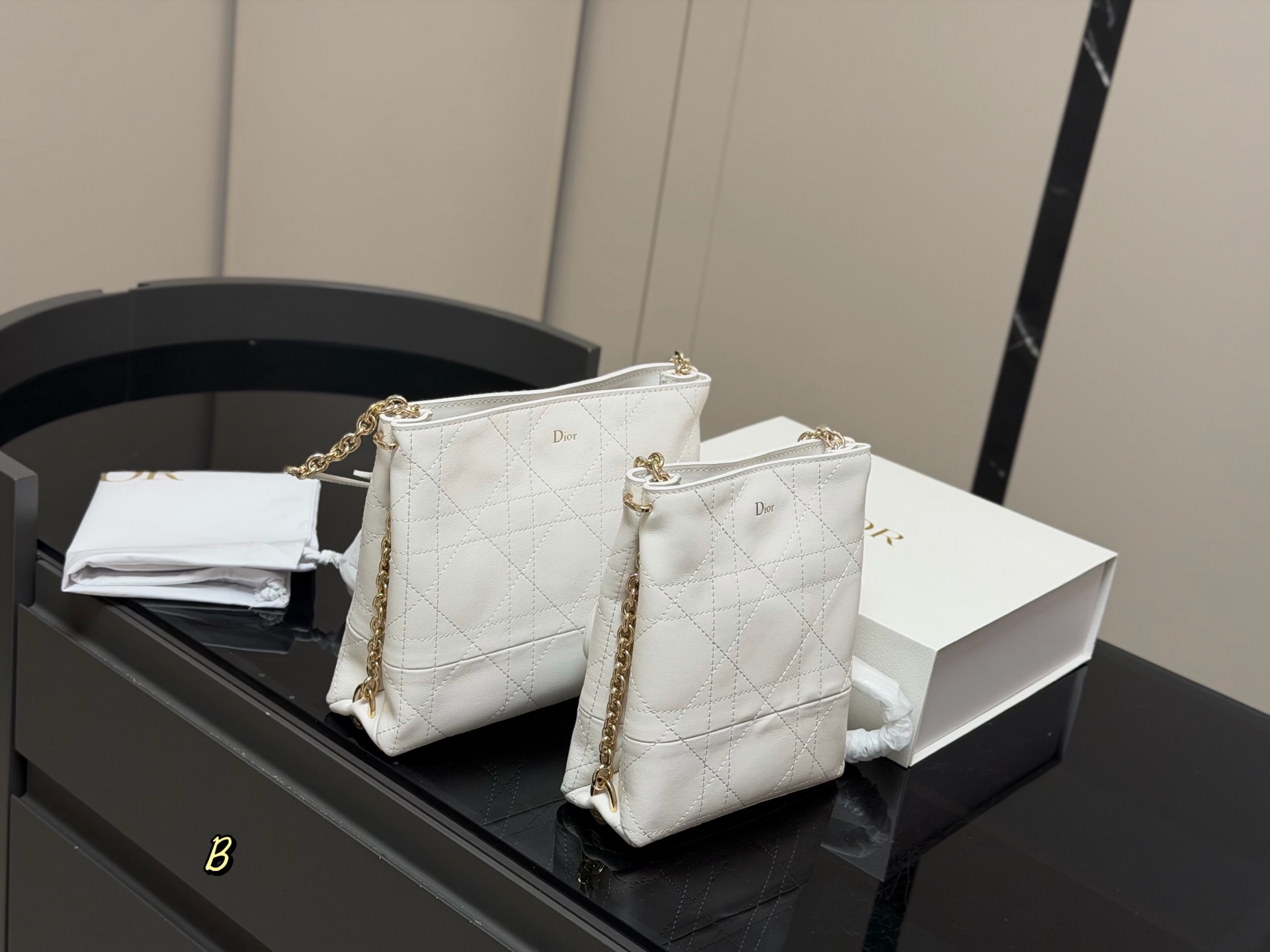 Dior's new D-motion bucket bag