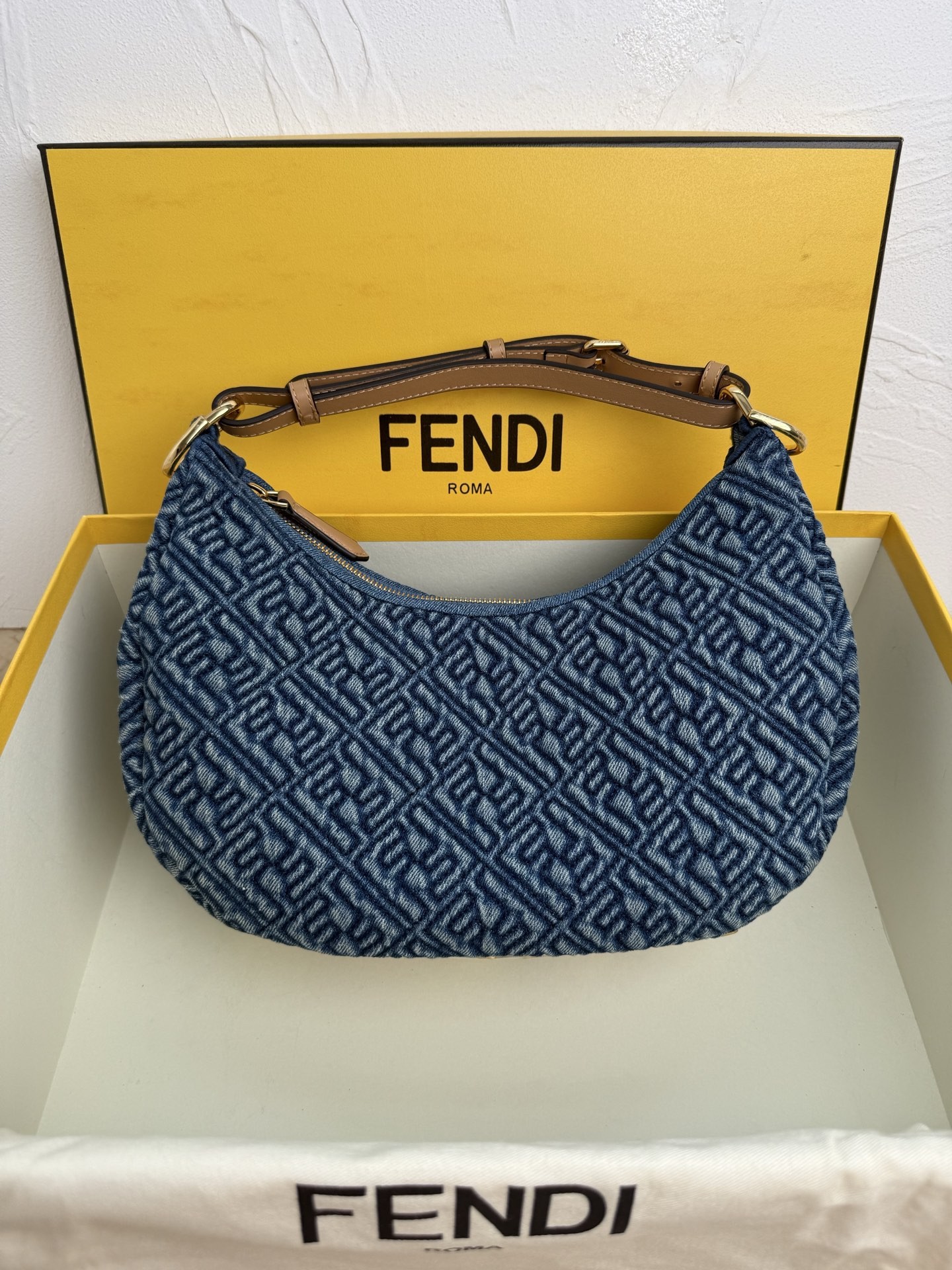 Fendi Denim Bag