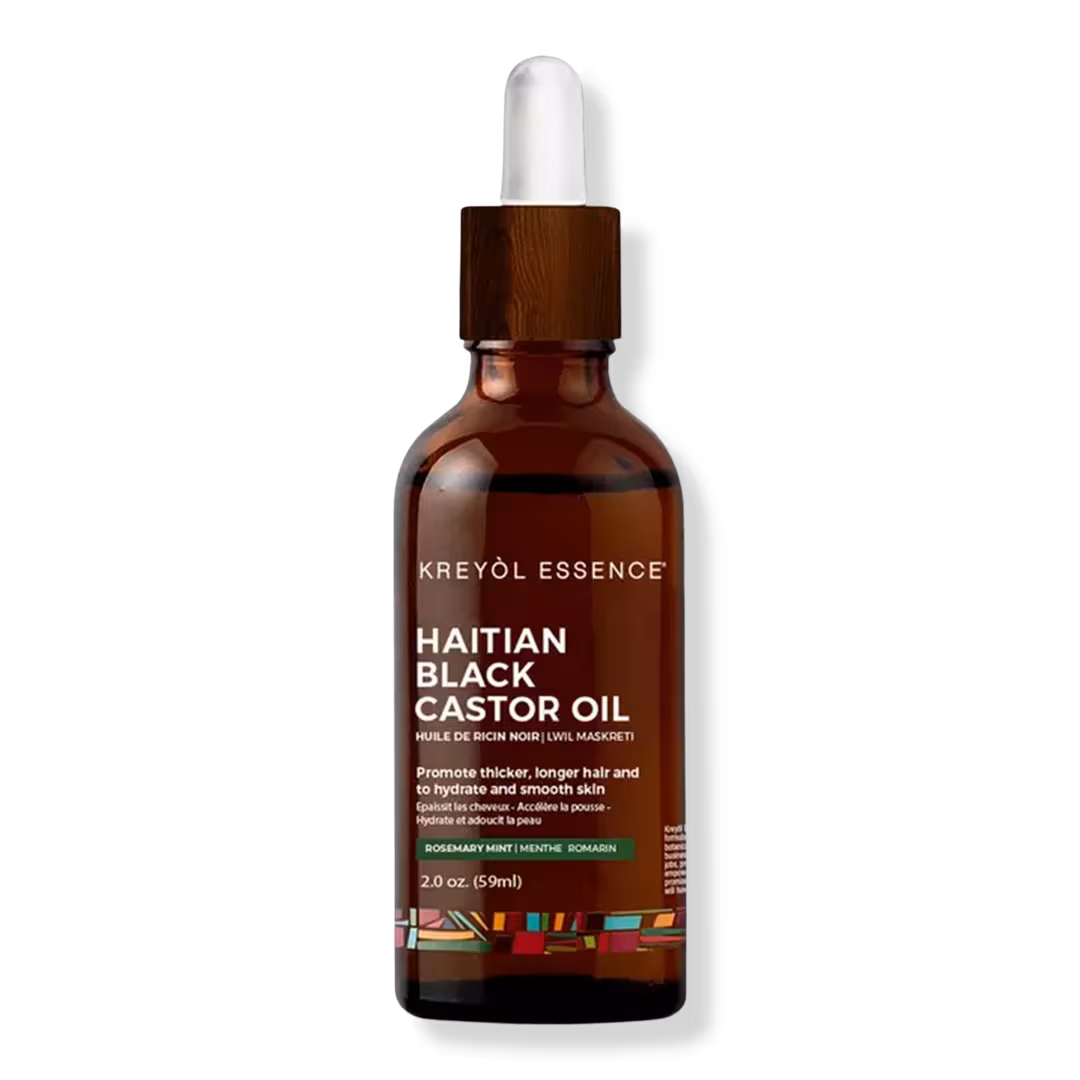 Kreyòl Essence  Haitian Black Castor Oil - Rosemary Mint