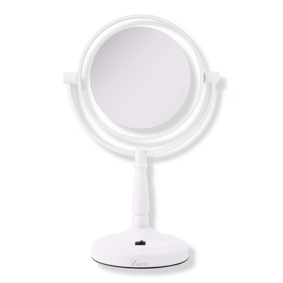 Zadro  Cordless LED Lighted Makeup Mirror with 10X/1X